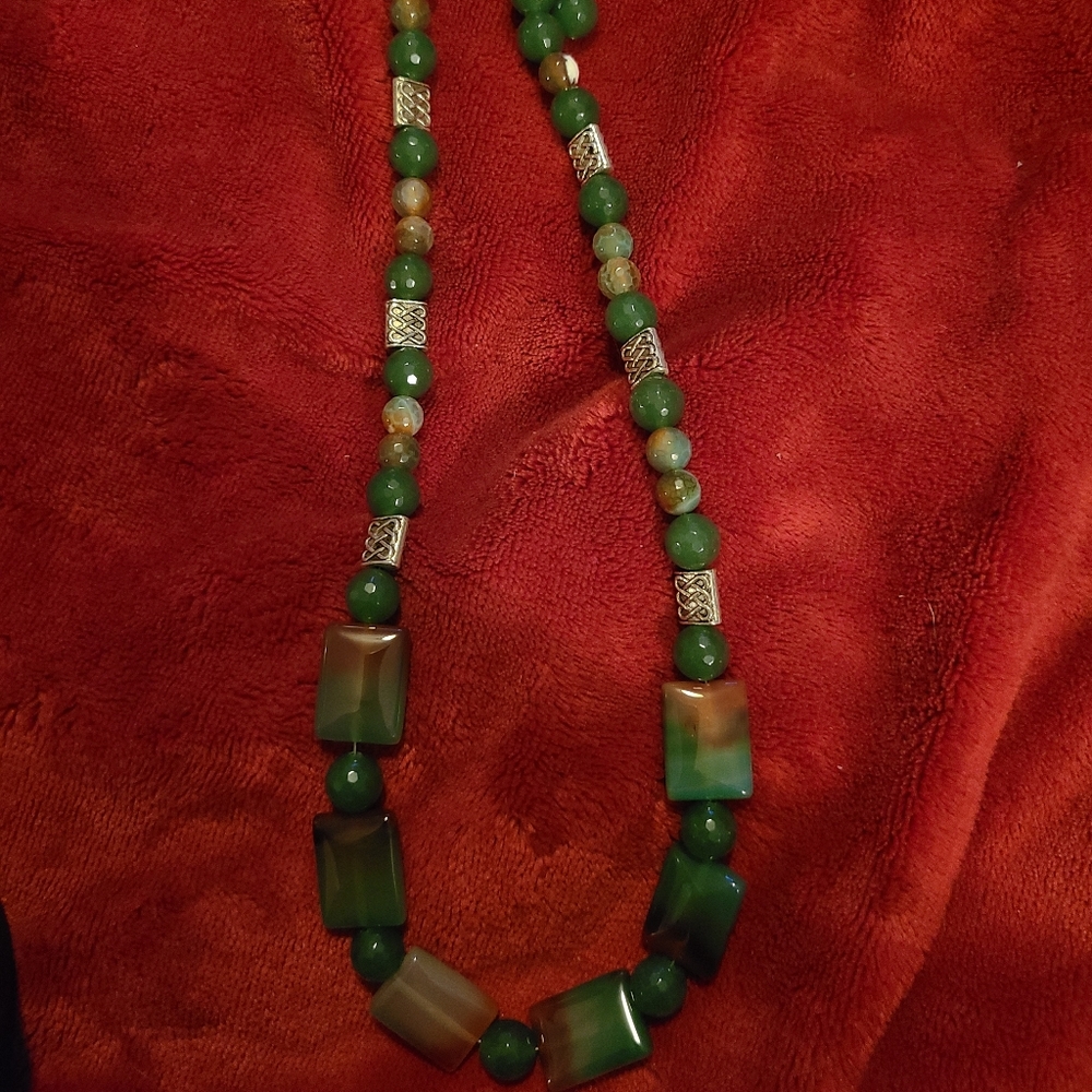 Watermelon Tourmaline Necklace